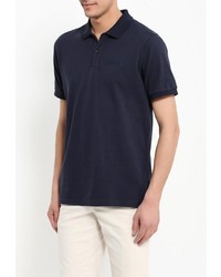 Мужская темно-синяя футболка-поло от DKNY