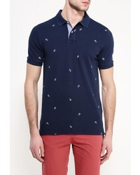 Мужская темно-синяя футболка-поло от Dockers