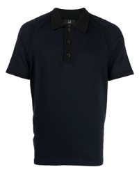 Мужская темно-синяя футболка-поло от Dunhill