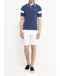 Мужская темно-синяя футболка-поло от EA7