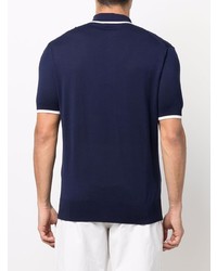 Мужская темно-синяя футболка-поло от Etro