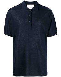 Мужская темно-синяя футболка-поло от Extreme Cashmere