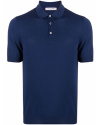 Мужская темно-синяя футболка-поло от Fileria