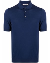 Мужская темно-синяя футболка-поло от Fileria