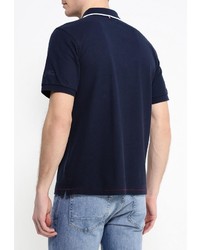 Мужская темно-синяя футболка-поло от FIVE seasons