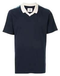 Мужская темно-синяя футболка-поло от Kent & Curwen