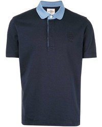 Мужская темно-синяя футболка-поло от Kent & Curwen
