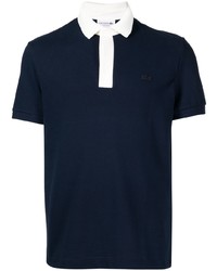 Мужская темно-синяя футболка-поло от Lacoste
