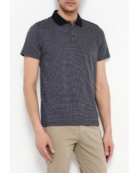 Мужская темно-синяя футболка-поло от LAGERFELD