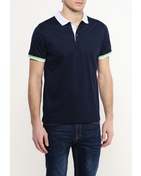 Мужская темно-синяя футболка-поло от LAGERFELD