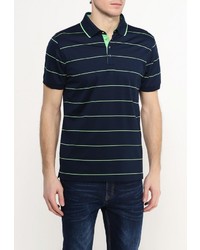 Мужская темно-синяя футболка-поло от LAGERFELD