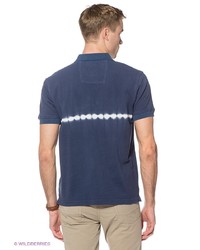 Мужская темно-синяя футболка-поло от LERROS