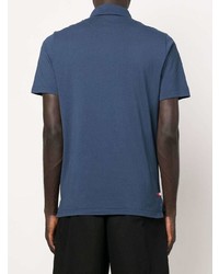 Мужская темно-синяя футболка-поло от MC2 Saint Barth