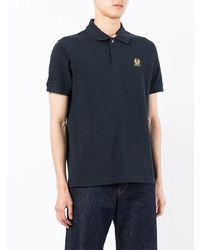 Мужская темно-синяя футболка-поло от Belstaff