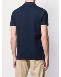 Мужская темно-синяя футболка-поло от Paul & Shark