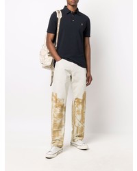 Мужская темно-синяя футболка-поло от Parajumpers