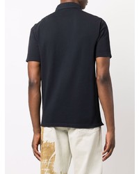 Мужская темно-синяя футболка-поло от Parajumpers