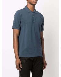 Мужская темно-синяя футболка-поло от Parajumpers