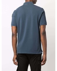 Мужская темно-синяя футболка-поло от Parajumpers