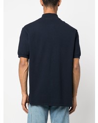Мужская темно-синяя футболка-поло от Isabel Marant