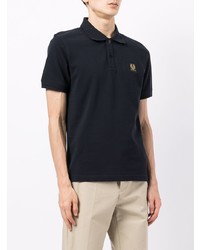 Мужская темно-синяя футболка-поло от Belstaff