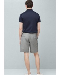 Мужская темно-синяя футболка-поло от Mango Man