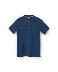 Мужская темно-синяя футболка-поло от Mango Man