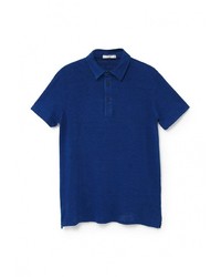 Мужская темно-синяя футболка-поло от Mango Man