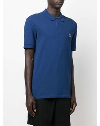 Мужская темно-синяя футболка-поло от PS Paul Smith