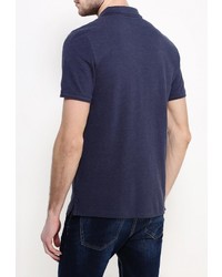 Мужская темно-синяя футболка-поло от Mustang