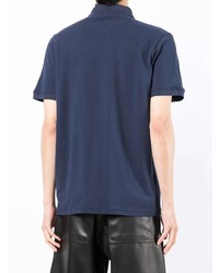 Мужская темно-синяя футболка-поло от N°21