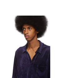 Мужская темно-синяя футболка-поло от Sies Marjan