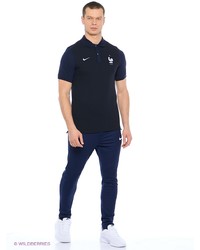 Мужская темно-синяя футболка-поло от Nike