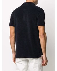 Мужская темно-синяя футболка-поло от Closed