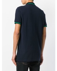 Мужская темно-синяя футболка-поло от Tomas Maier