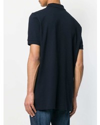 Мужская темно-синяя футболка-поло от Tomas Maier