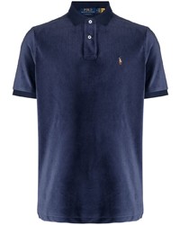 Мужская темно-синяя футболка-поло от Polo Ralph Lauren