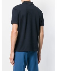 Мужская темно-синяя футболка-поло от Valentino