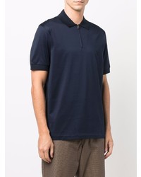 Мужская темно-синяя футболка-поло от Brioni
