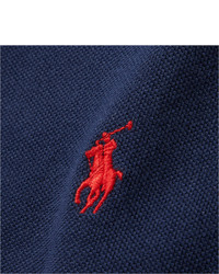 Мужская темно-синяя футболка-поло от Polo Ralph Lauren