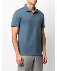 Мужская темно-синяя футболка-поло от Filippa K