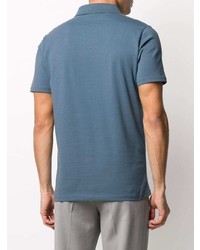 Мужская темно-синяя футболка-поло от Filippa K