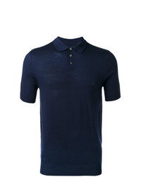 Мужская темно-синяя футболка-поло от Sottomettimi