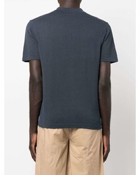 Мужская темно-синяя футболка-поло от Dondup