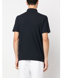 Мужская темно-синяя футболка-поло от Lardini