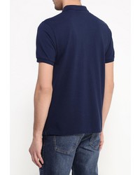 Мужская темно-синяя футболка-поло от SPRINGFIELD