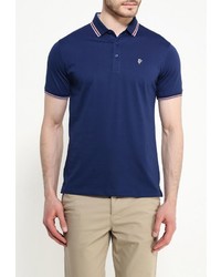 Мужская темно-синяя футболка-поло от Tom Farr
