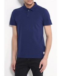 Мужская темно-синяя футболка-поло от Tom Tailor Denim