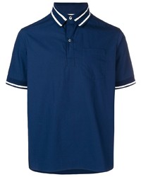 Мужская темно-синяя футболка-поло от Valentino