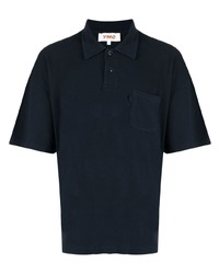 Мужская темно-синяя футболка-поло от YMC